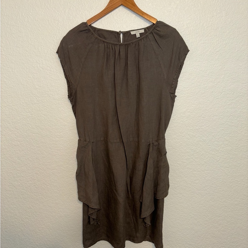 Anthropologie Brown Casual Dress